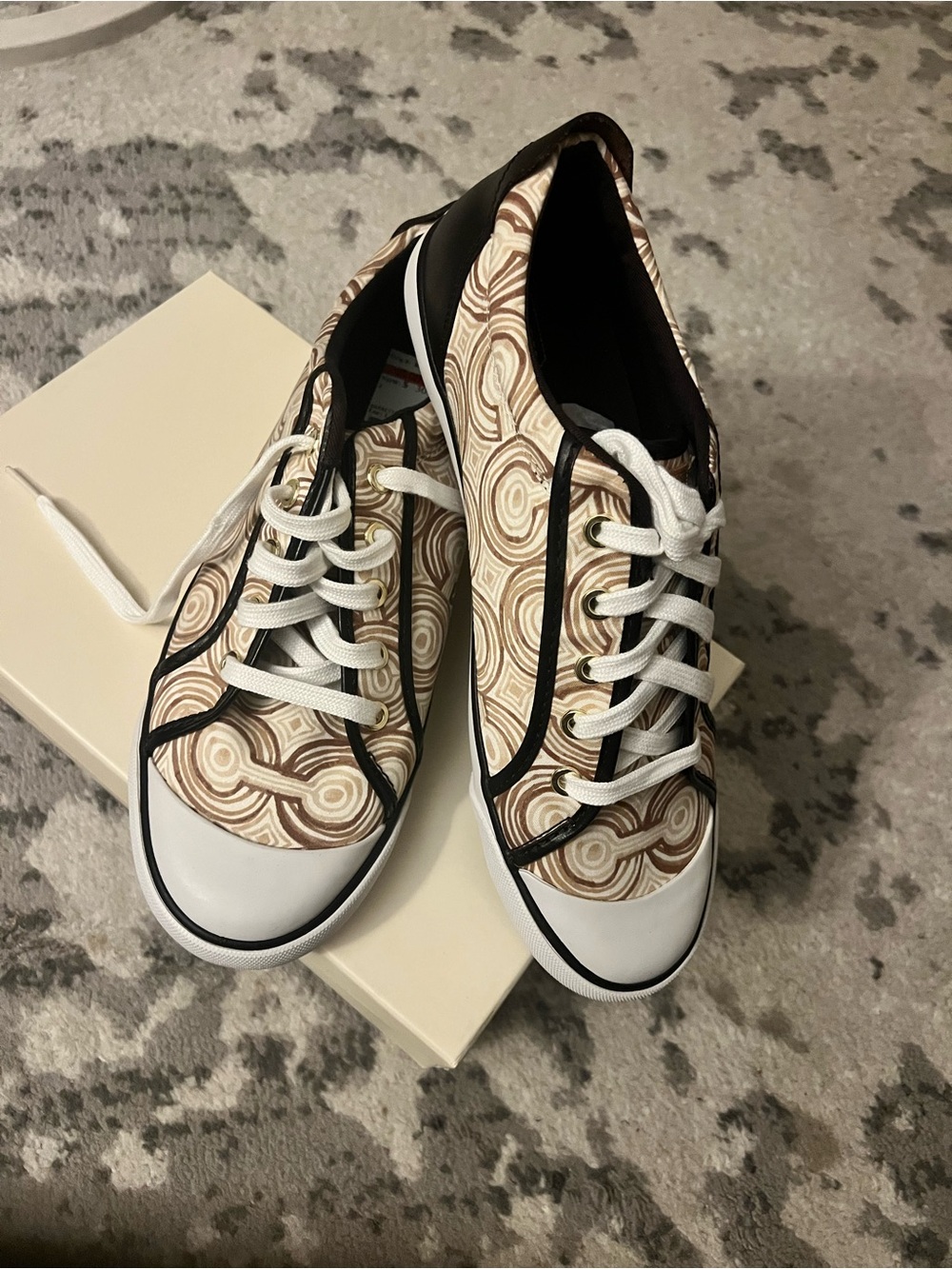 Coach Barrett OP ART SWIRL sneakers